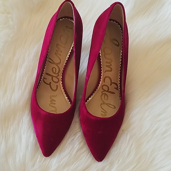 Sam Edelman Velvet Pumps - Picture 2 of 5